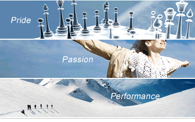 Words Pride Passion Performance